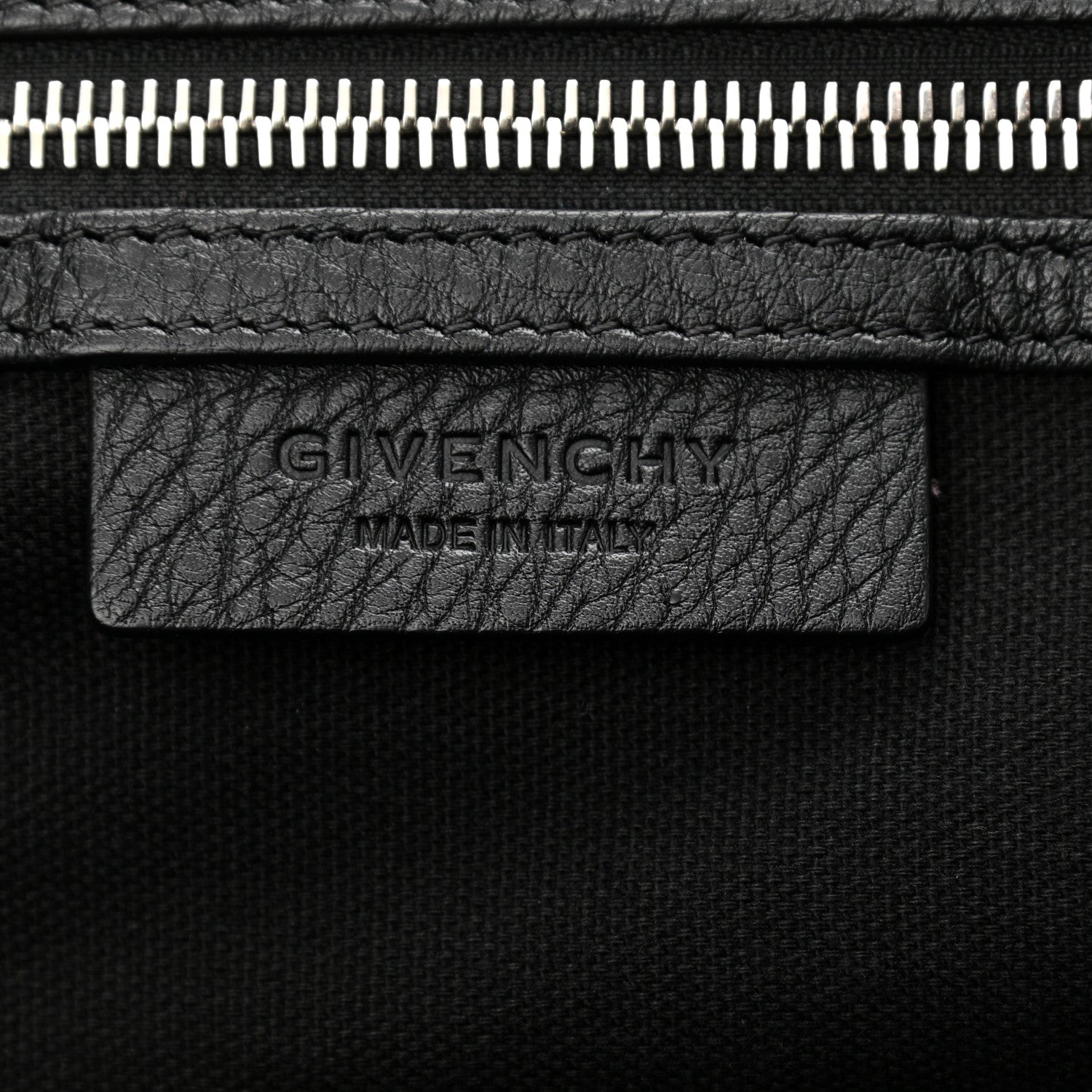 Givenchy Waxy Grained Calfskin Medium Nightingale Black 11 of 20