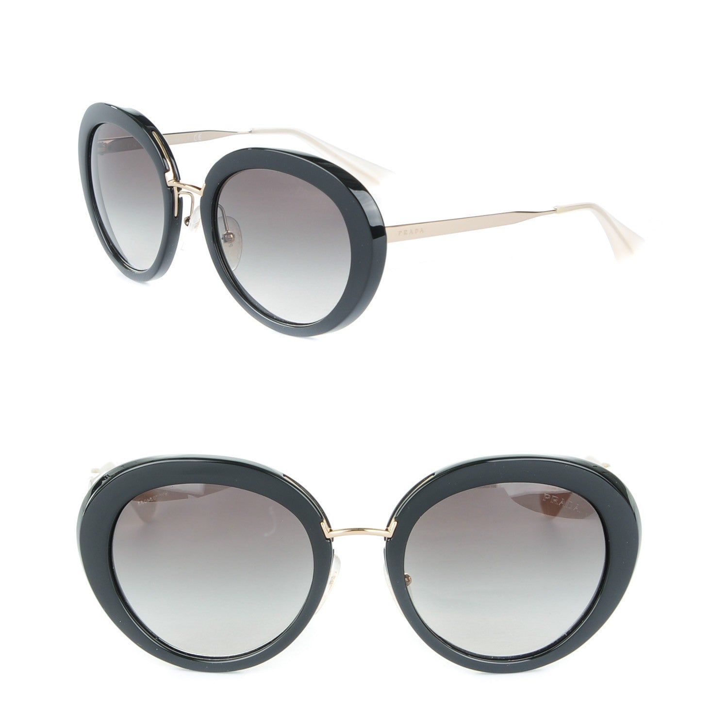 Prada Sunglasses SPR 16Q Black | 1 of 5