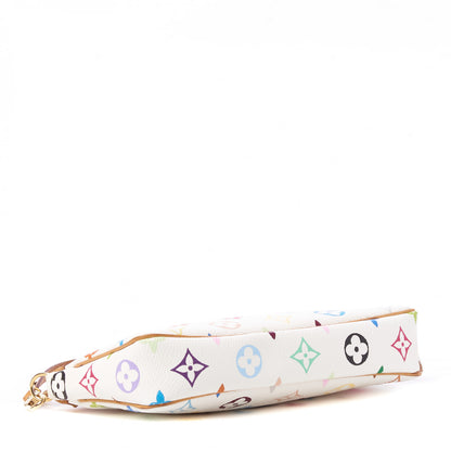 Louis Vuitton Monogram Multicolor Pochette Accessories White 4 of 8