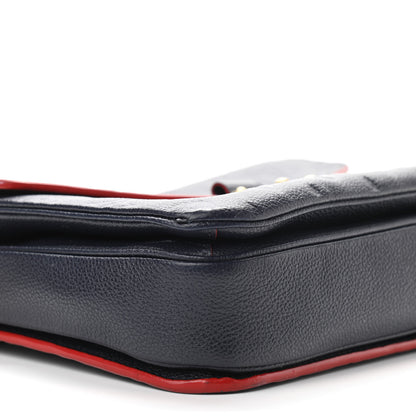 Louis Vuitton Empreinte Pochette Metis Marine Rouge 10 of 12