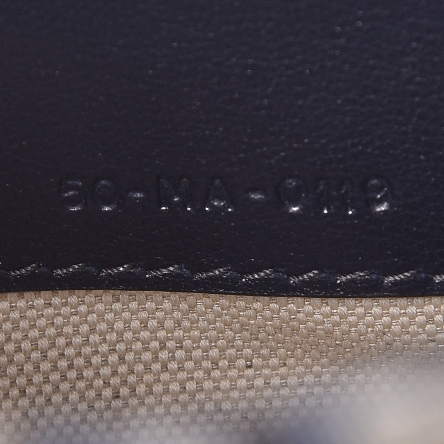 Oblique Saddle Belt Bag Blue