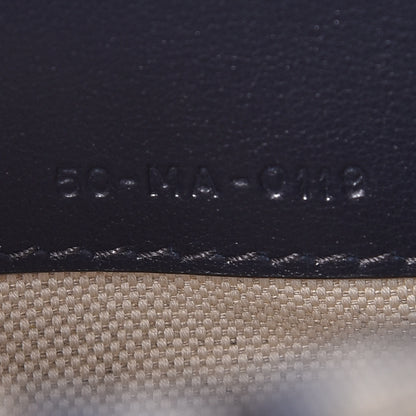 Christian Dior Oblique Saddle Belt Bag Blue 9 of 10