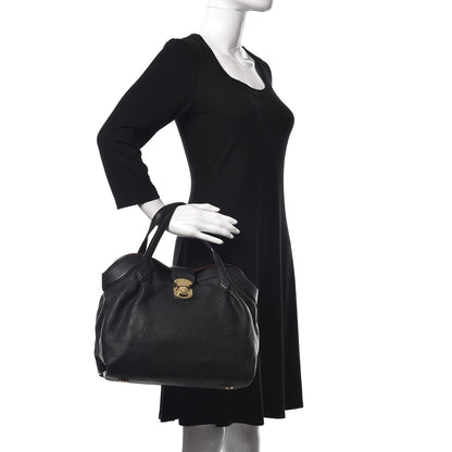 Louis Vuitton Mahina Cirrus PM Black 2 of 9