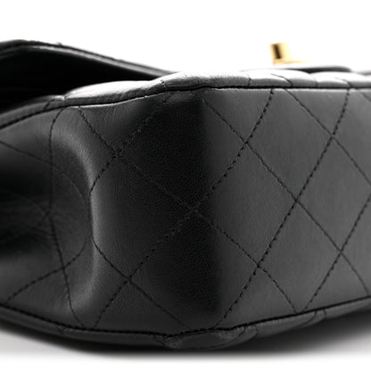 Chanel Lambskin Quilted Small Double Flap Black 9 of 10