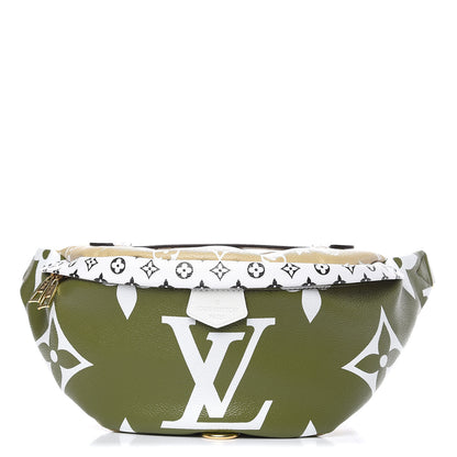 Louis Vuitton Monogram Giant Bumbag Kaki Beige 1 of 9