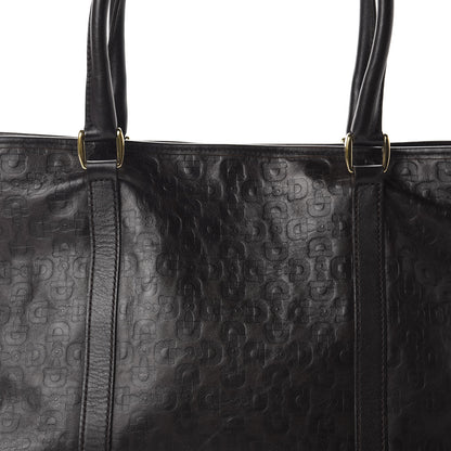 Gucci Calfskin Horsebit Embossed Joy Tote Black 11 of 11