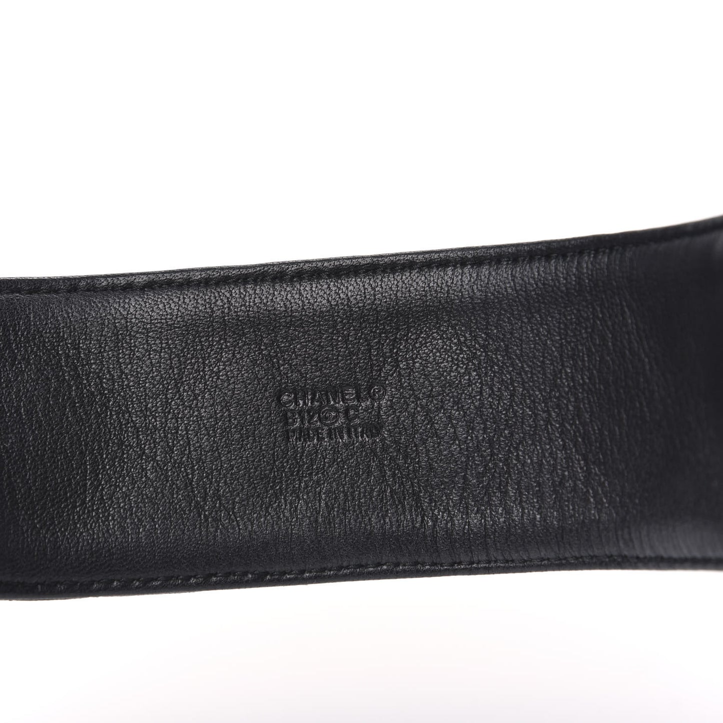 Lambskin Quilted CC Turnlock Cuff Black