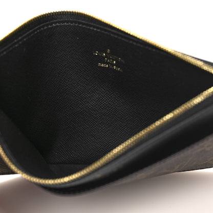 Louis Vuitton Monogram Slim Purse Black 5 of 7