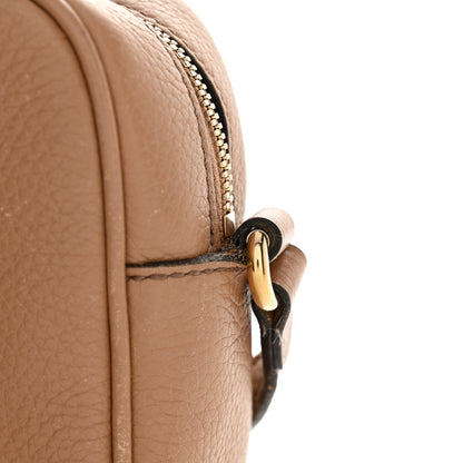 Gucci Pebbled Calfskin Small Soho Disco Bag Camelia 13 of 17