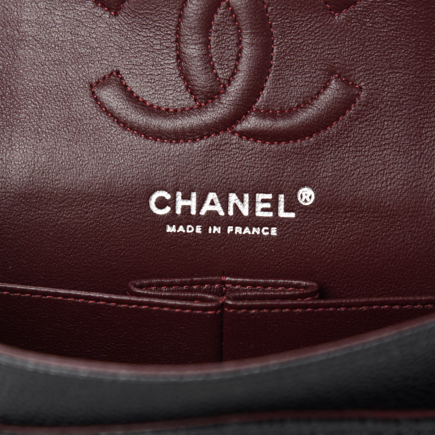 Caviar Quilted Small Double Flap Black