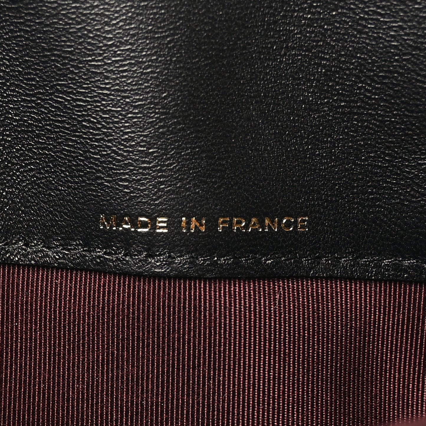 Lambskin Quilted Large Gusset Flap Wallet Black