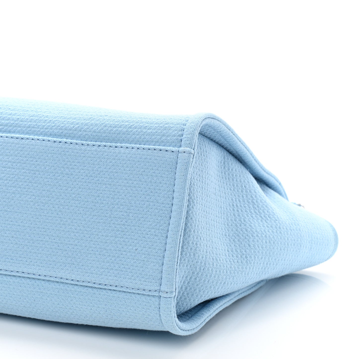 Mixed Fibers Small Deauville Tote Light Blue