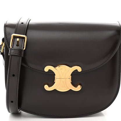 Celine Shiny Calfskin Teen Besace Brown 8 of 10