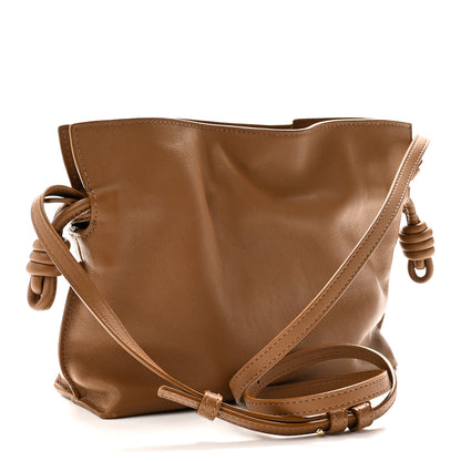 Loewe Calfskin Mini Flamenco Knot Clutch Warm Desert 3 of 9