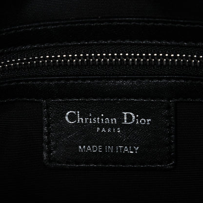 Christian Dior Lambskin Cannage Medium Granville Tote Black 6 of 8