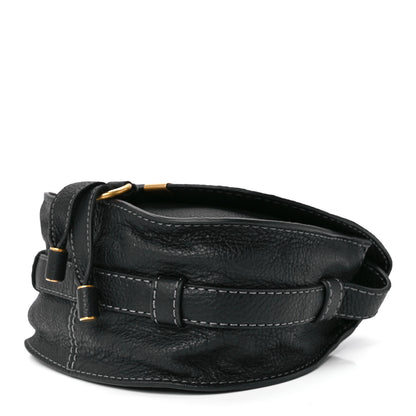 Chloe Calfskin Mini Marcie Round Crossbody Bag Black 10 of 12