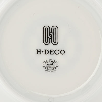 Hermes Porcelain H Deco Breakfast Cup and Saucer 11 of 12