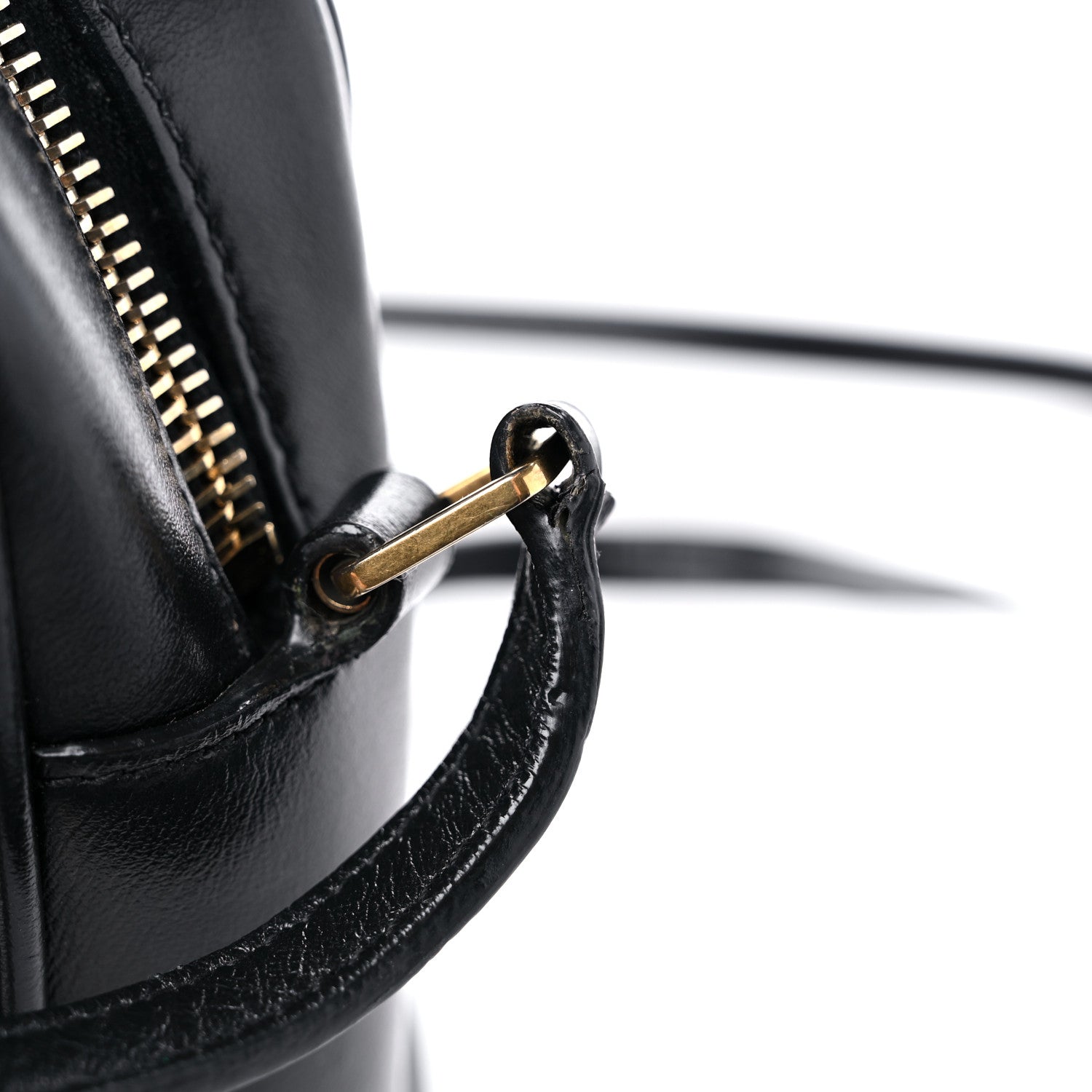 Saint Laurent Calfskin Matelasse Monogram Lou Camera Bag Black 18 of 18