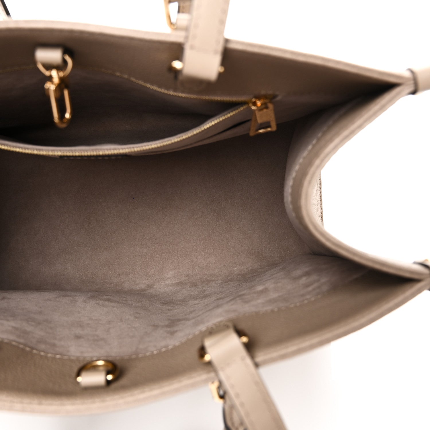 Louis Vuitton Empreinte Monogram Giant Onthego MM Tourterelle 5 of 9