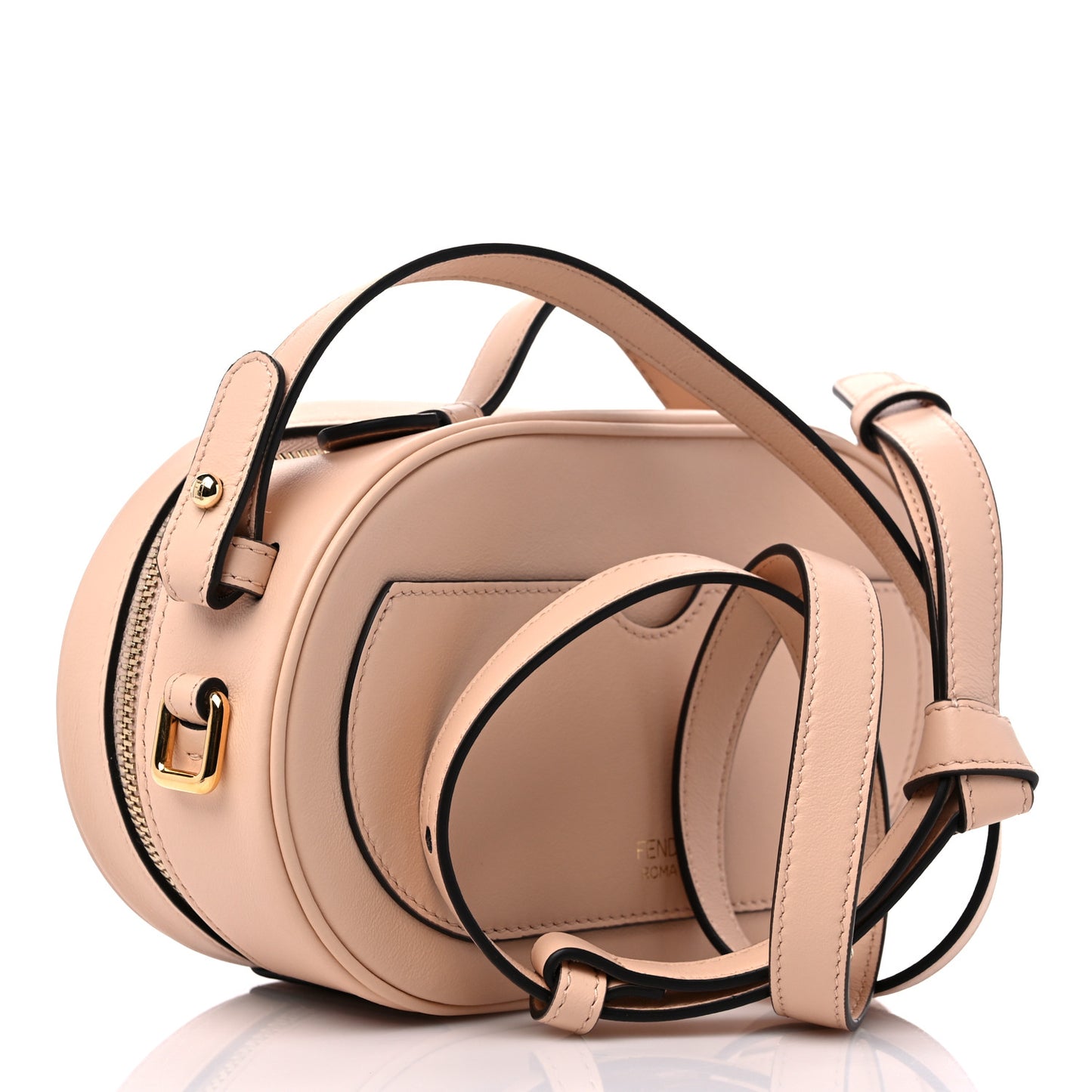 Vitello Grace Matte O'Lock Mini Camera Case Light Rose