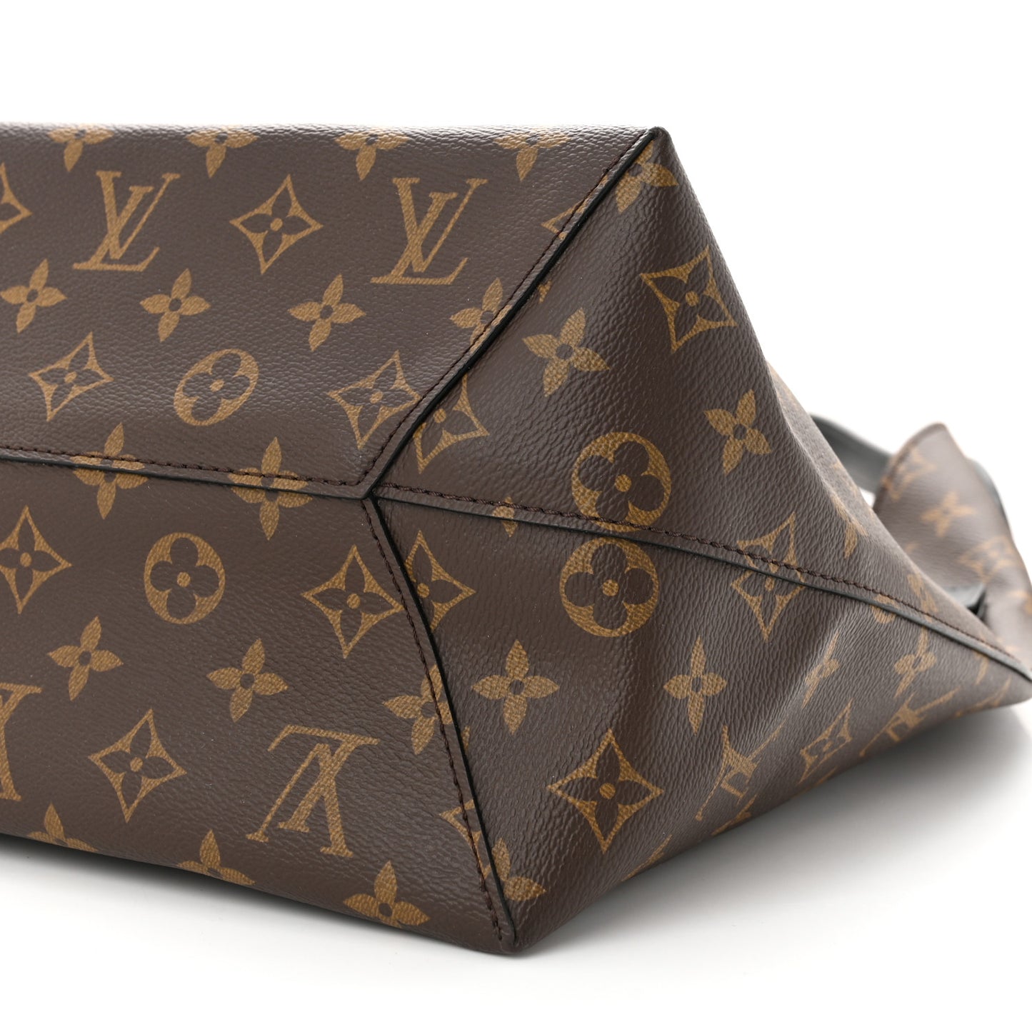 Monogram Flower Hobo Black