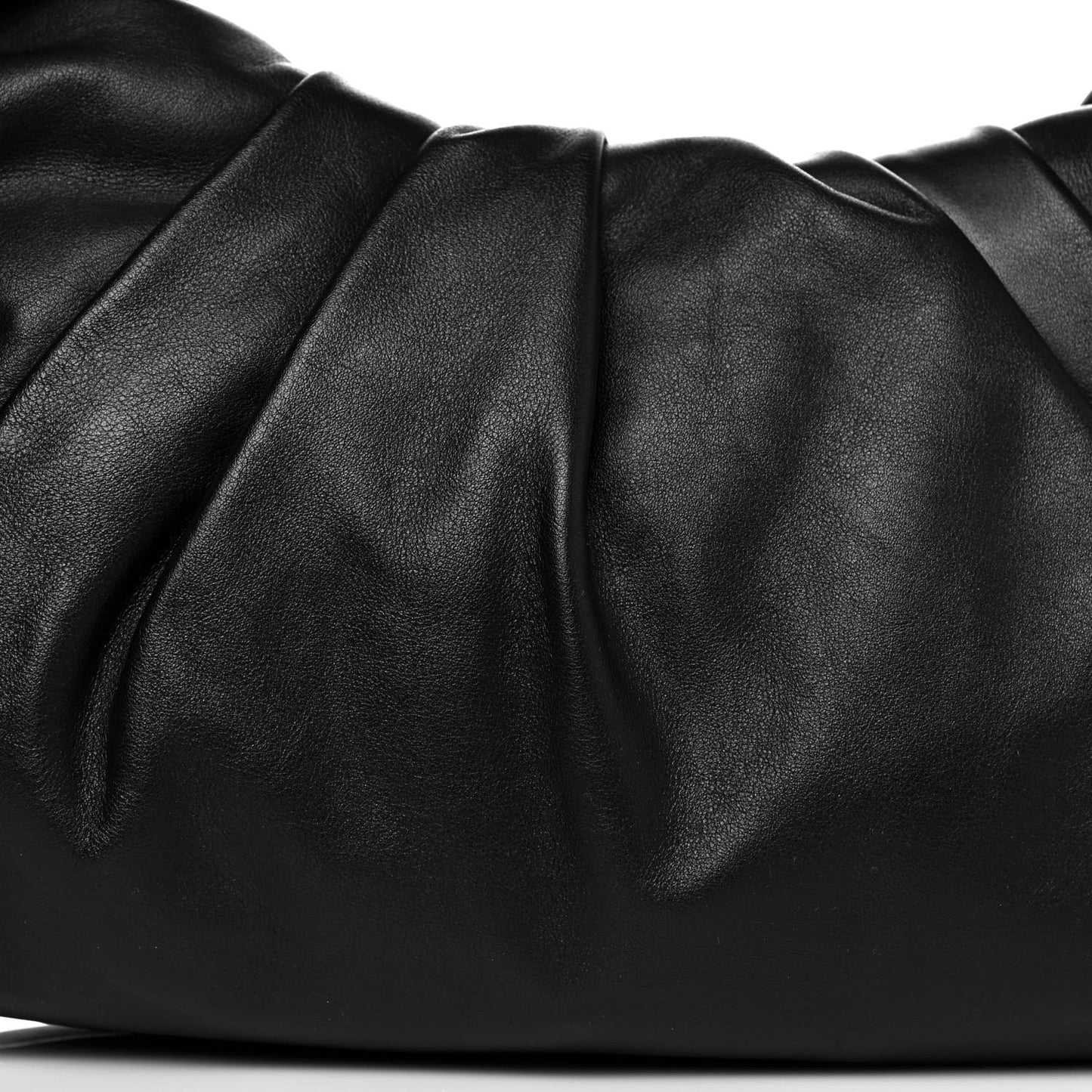 Smooth Butter Calfskin Small The Shoulder Pouch Black