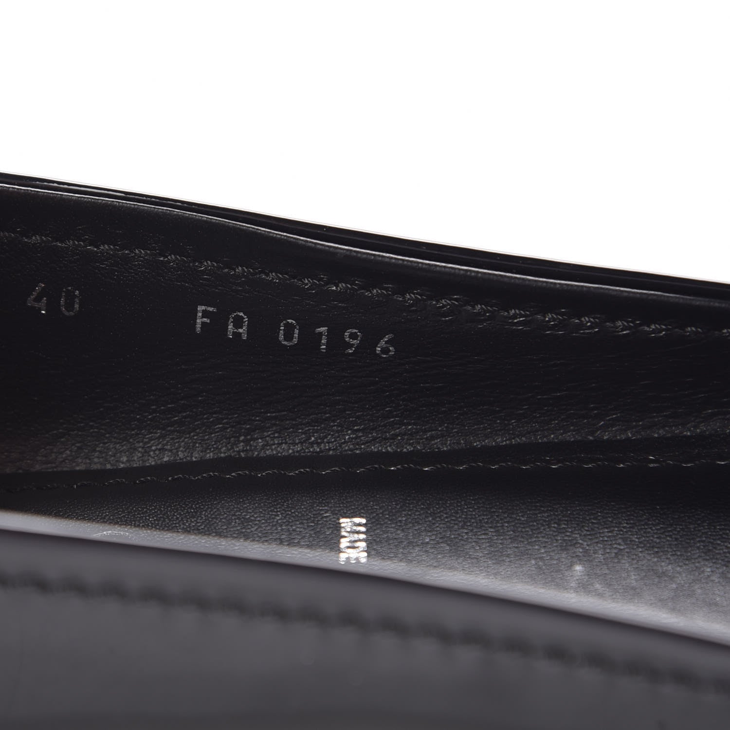 Louis Vuitton Patent Calfskin Oxford Ballerina Flats 40 Black 8 of 10