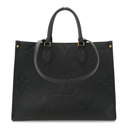 Louis Vuitton Empreinte Monogram Giant Onthego MM Black 1 of 11