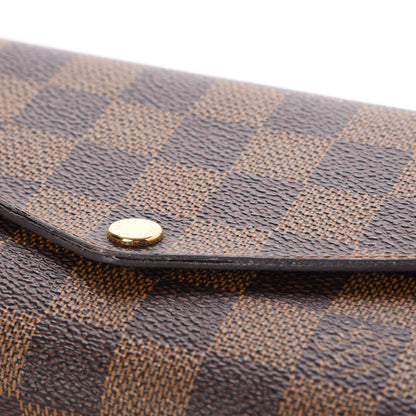 Louis Vuitton Damier Ebene Sarah Wallet NM 13 of 15