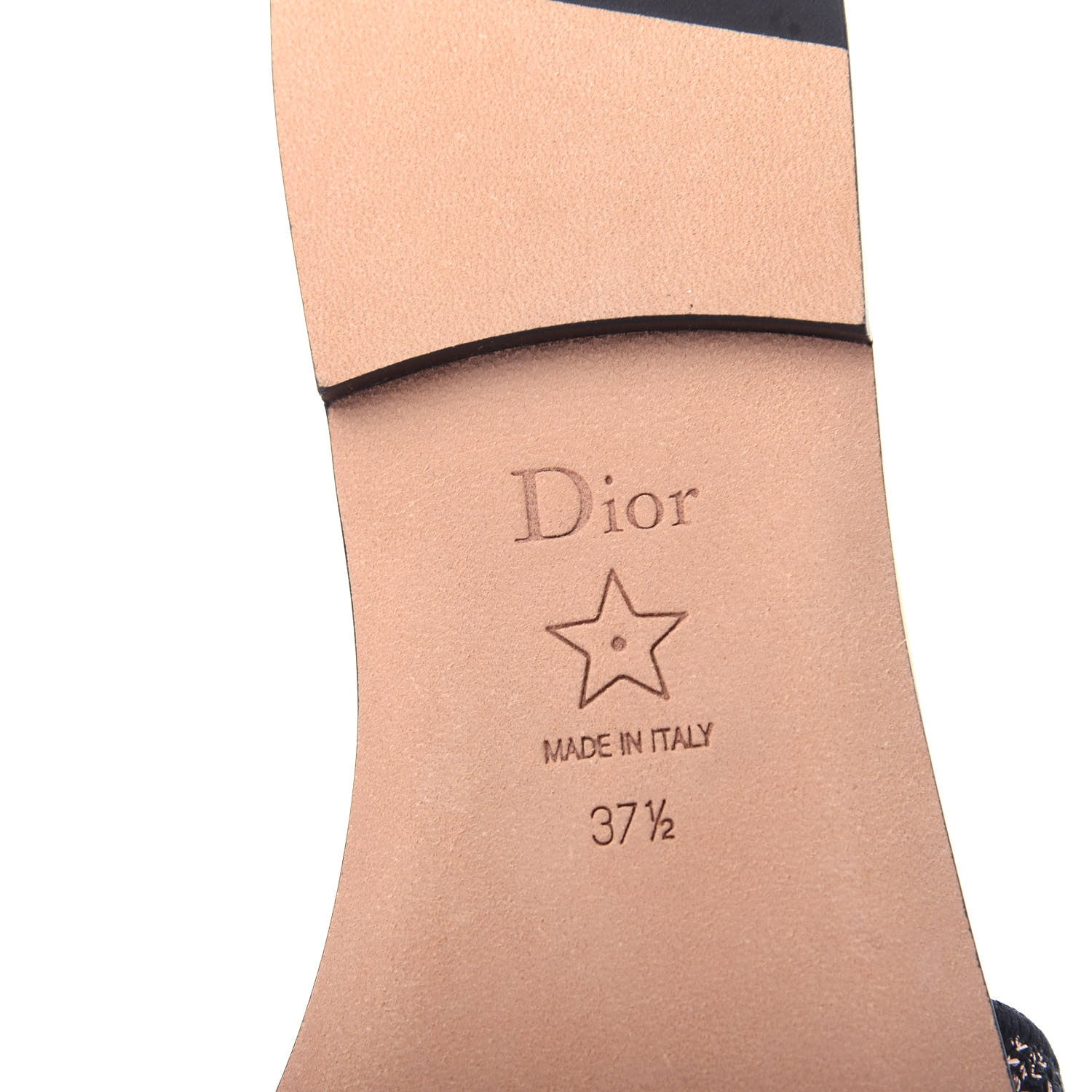 Christian Dior Canvas Metallic Embroidered Dway Mules Slide Sandals 37.5 Multicolor 9 of 11