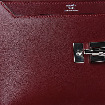 Hermes Tadelakt Mini Verrou Chaine Bag Rouge H 9 of 11