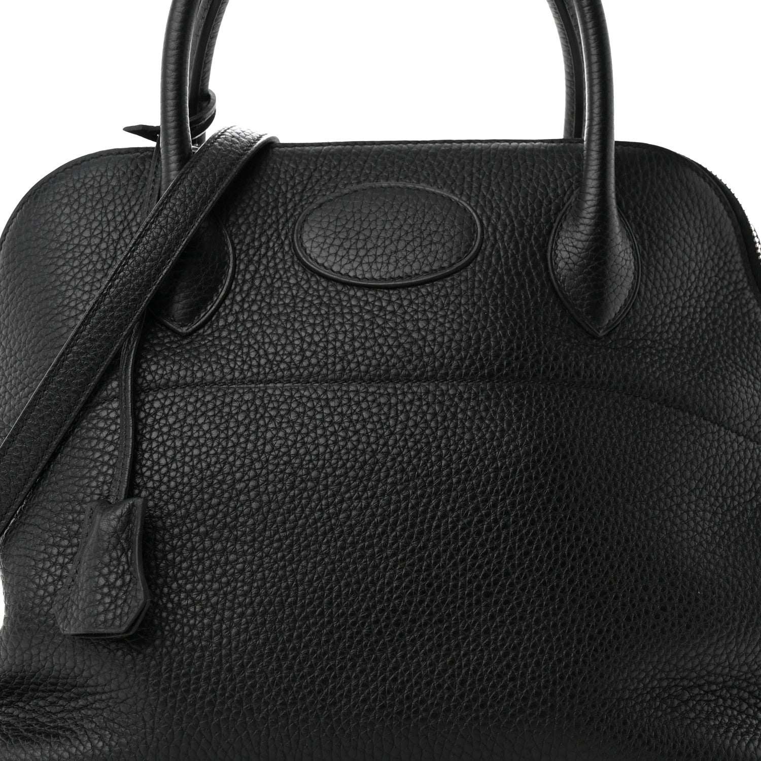 Hermes Taurillon Clemence Bolide 31 Black 8 of 10