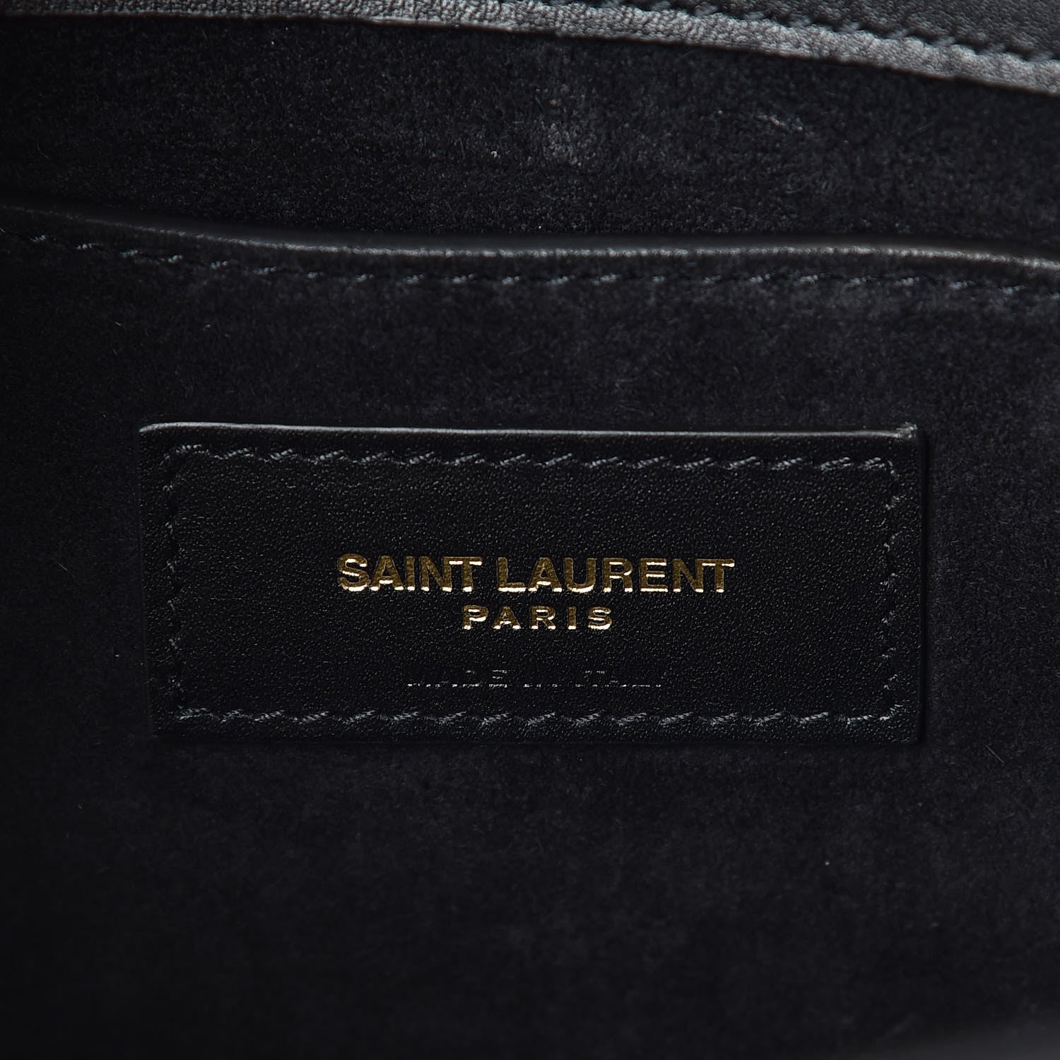 Saint Laurent Smooth Calfskin Small Classic Monogram Kate Tassel Satchel Black 8 of 11