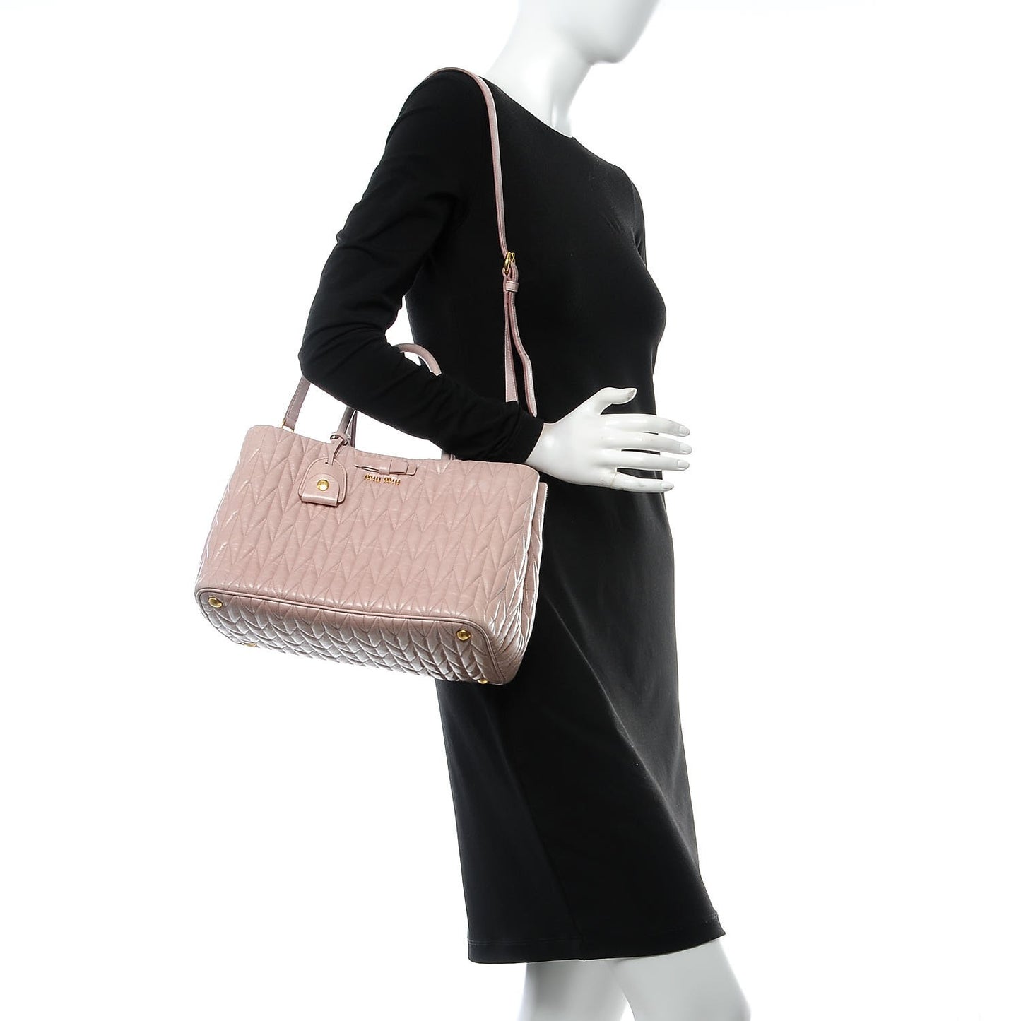 Vitello Shine Trapu Tote Mughetto