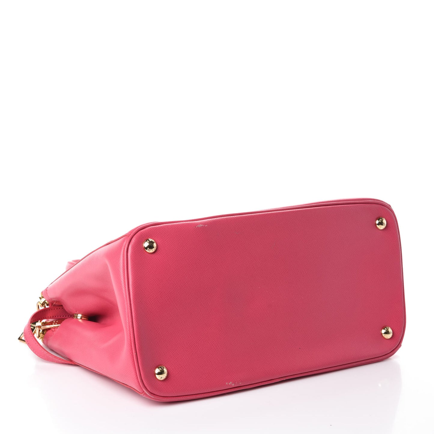 Saffiano Double Zip Tote Peonia