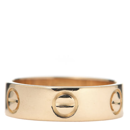Cartier 18K Yellow Gold 5.5mm LOVE Ring 51 5.75 1 of 4