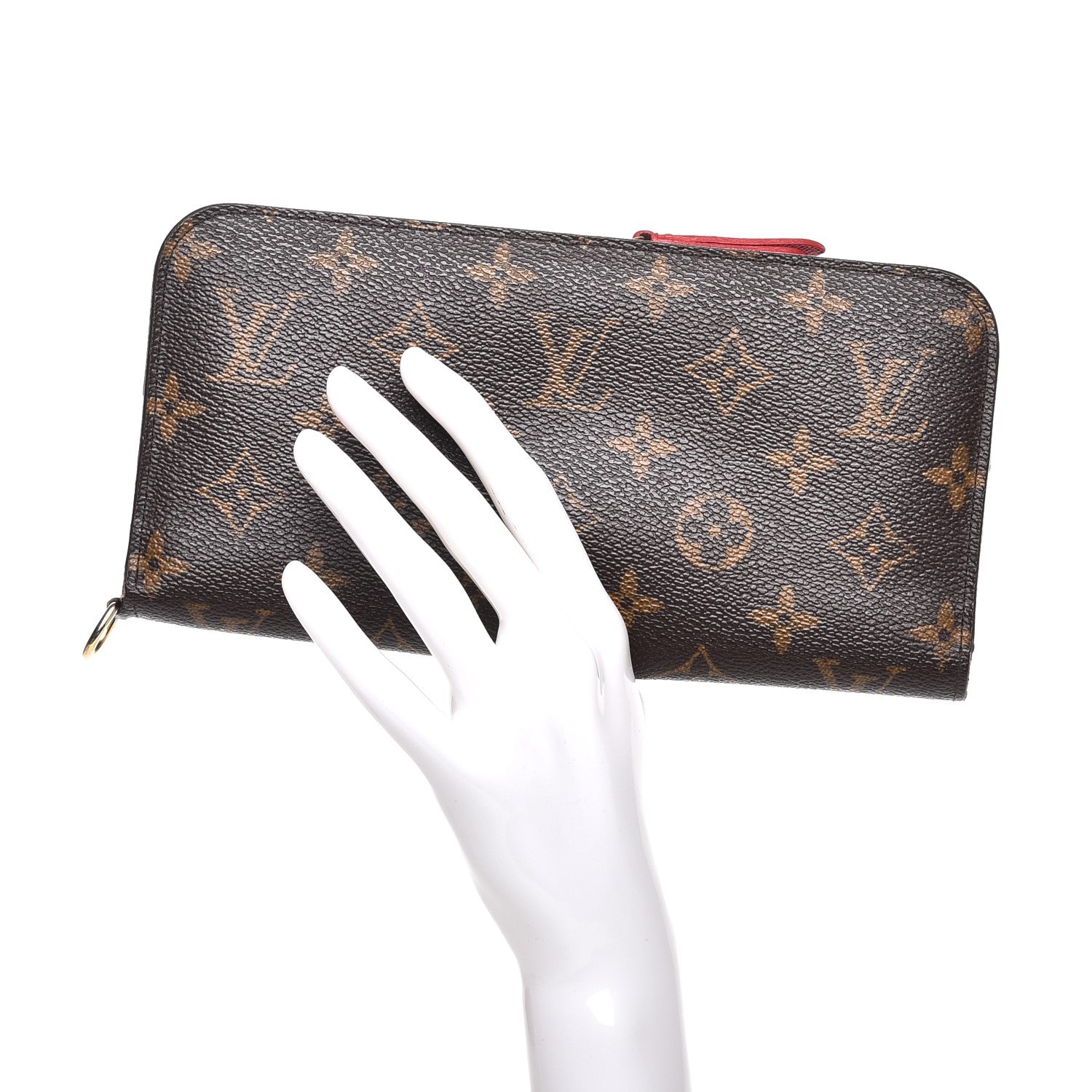 Louis Vuitton Monogram Insolite Wallet Red 2 of 7