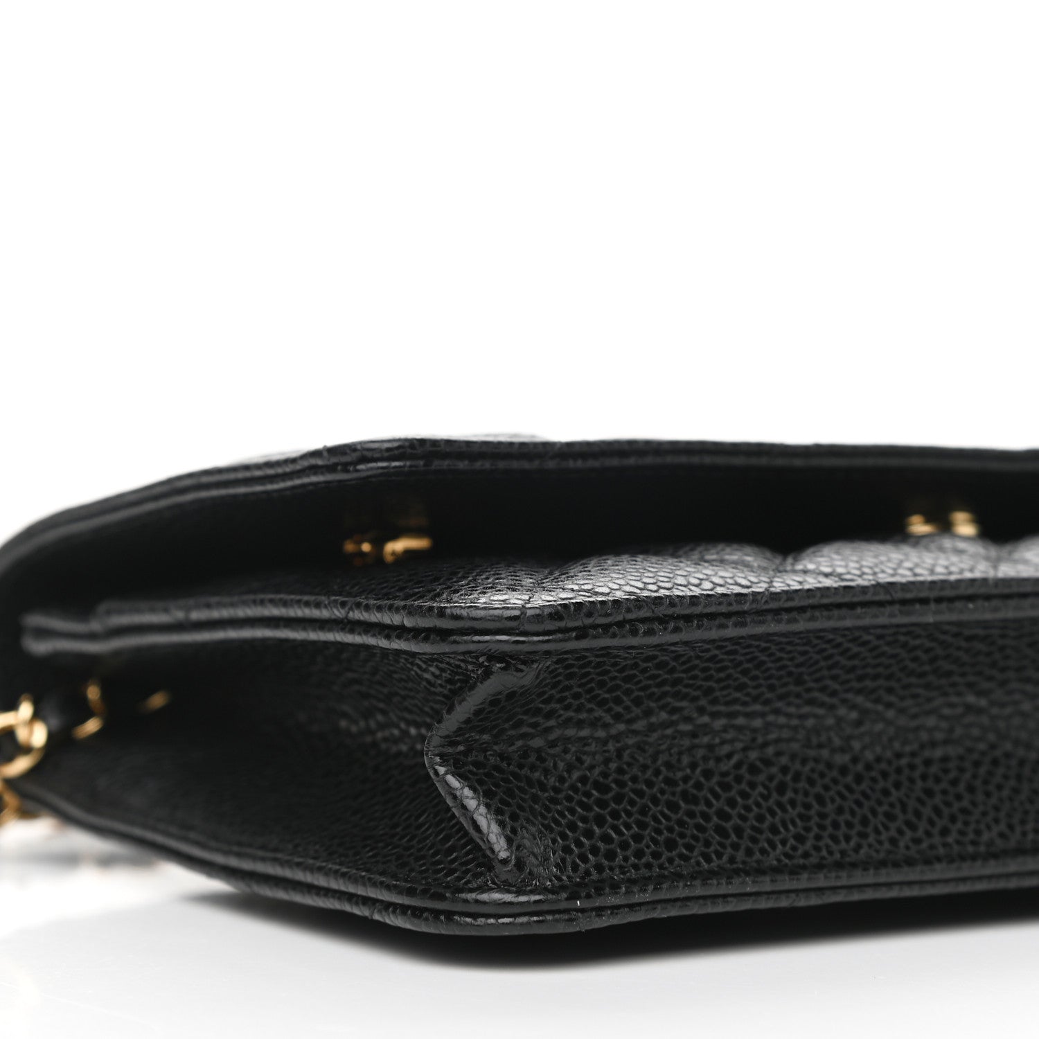Chanel Caviar Quilted Wallet On Chain WOC Black 14 of 16