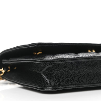 Chanel Caviar Quilted Wallet On Chain WOC Black 14 of 16