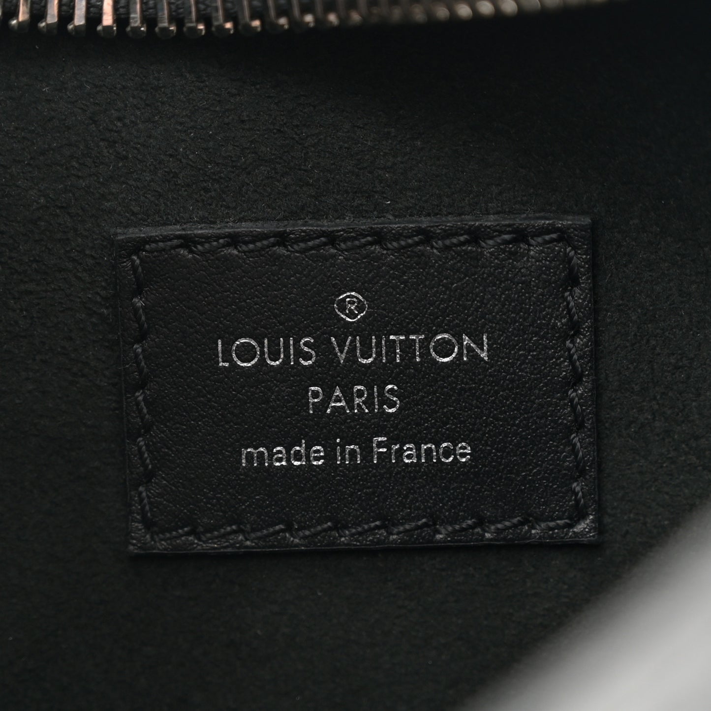 Calfskin Monogram Loop H27 Black