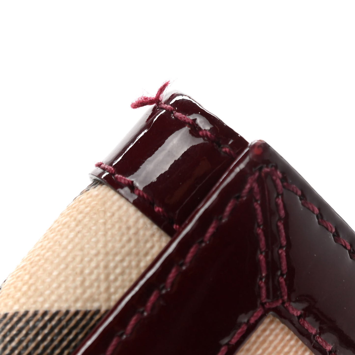 Nova Check Penrose Continental Wallet Red