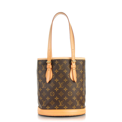 Louis Vuitton Monogram Petit Bucket 23 1 of 7