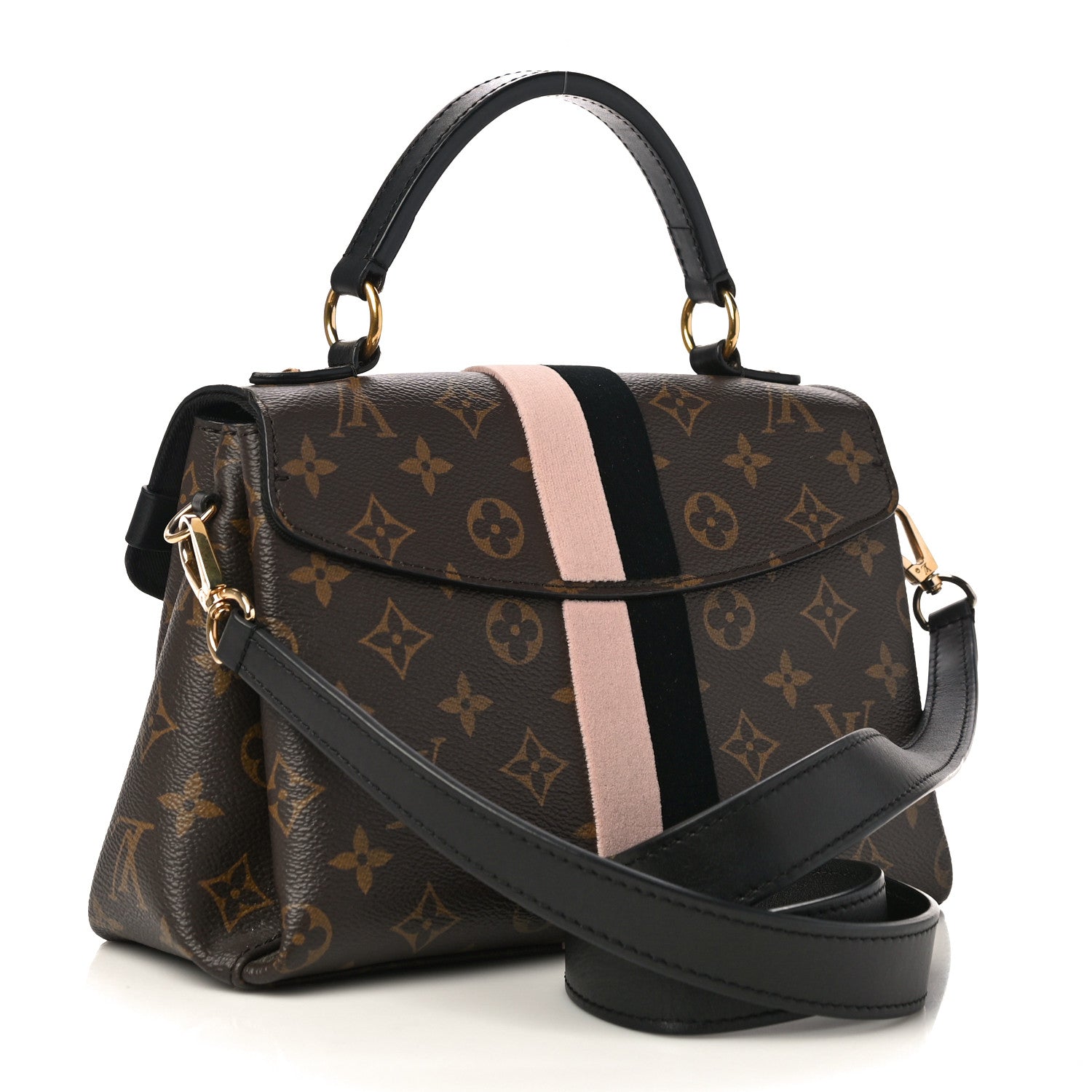 Louis Vuitton Monogram Georges BB Black Rose Poudre 3 of 10