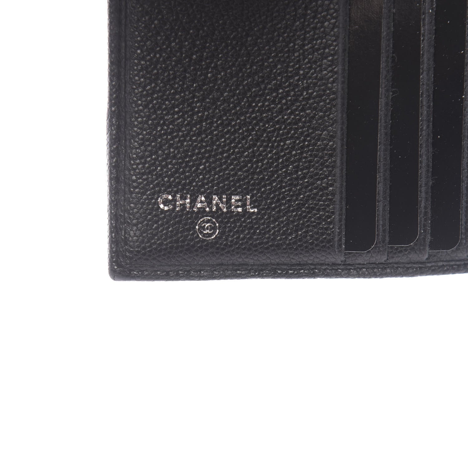 Chanel Caviar CC Bi-Fold Wallet Black 6 of 9