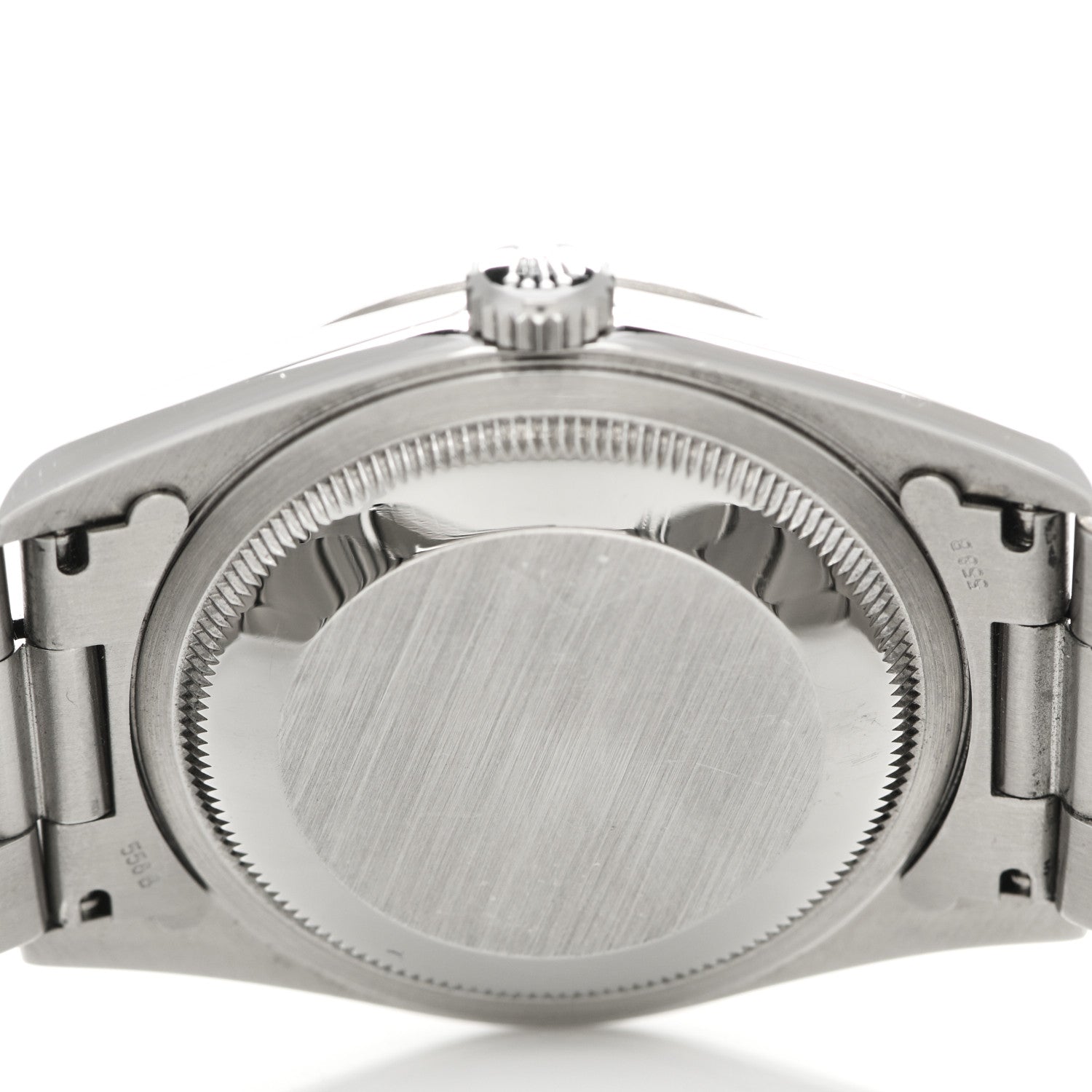 Rolex Stainless Steel 18K White Gold 36mm Oyster Perpetual Datejust Watch Silver Roman 16234 4 of 4