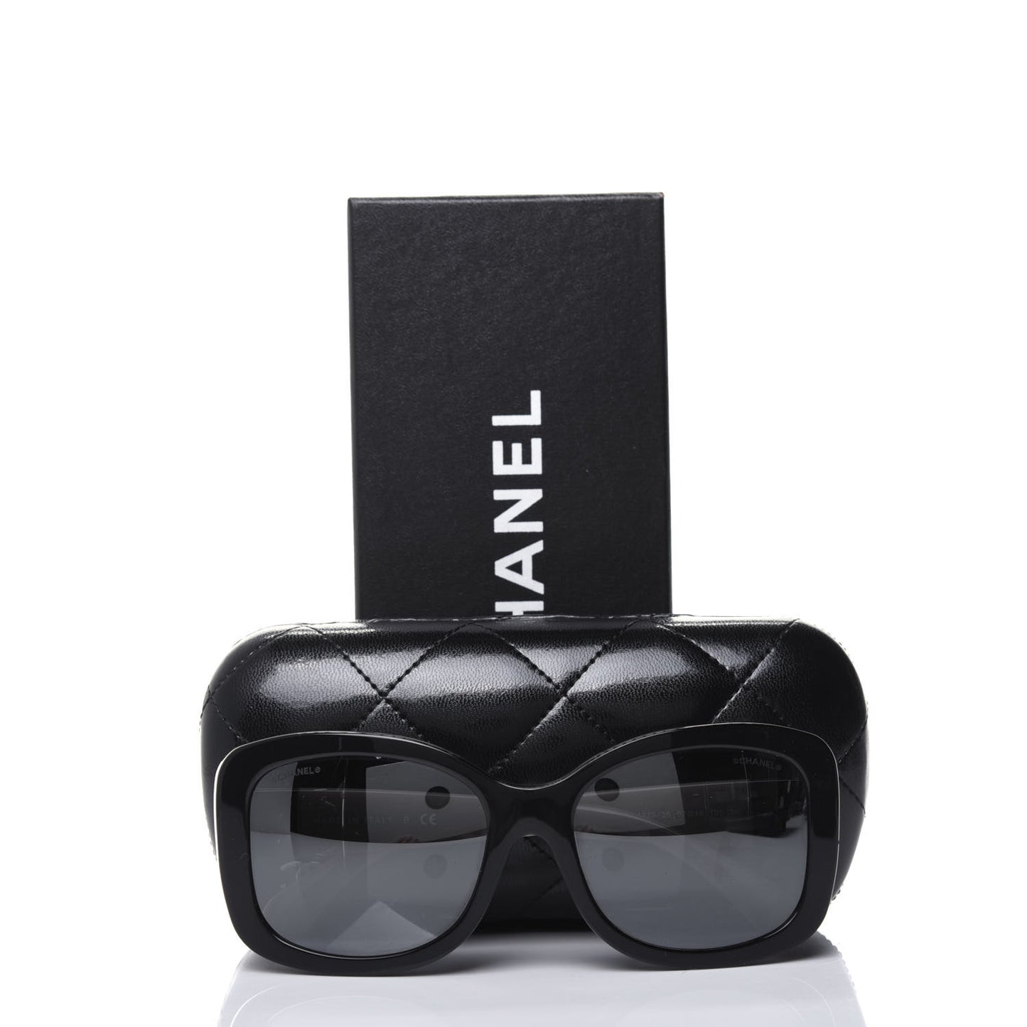 Acetate CC Sunglasses 5322 Black Beige