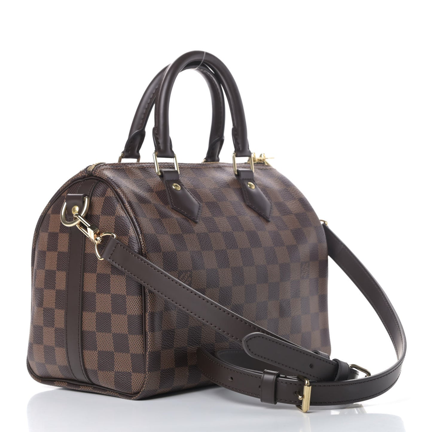 Damier Ebene Speedy Bandouliere 25