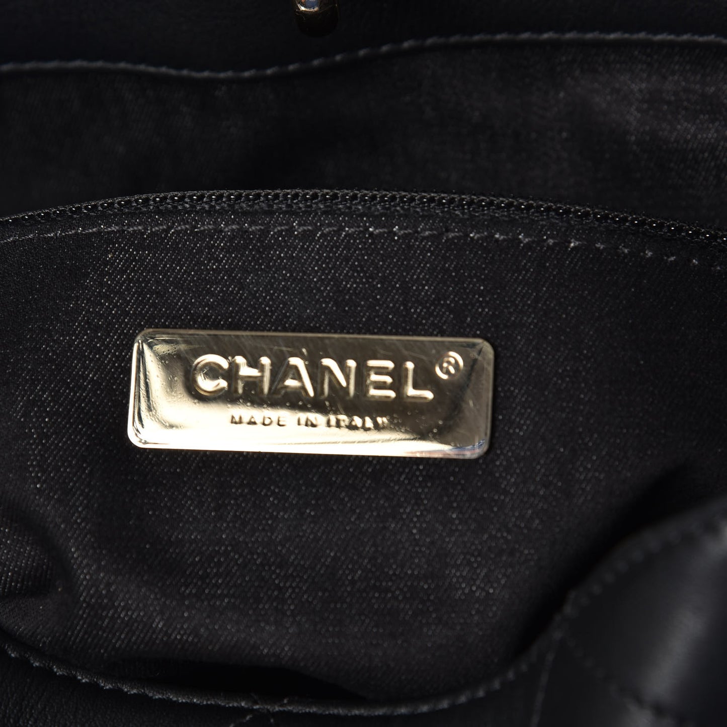 Calfskin Stitched Large Button Up Hobo Black