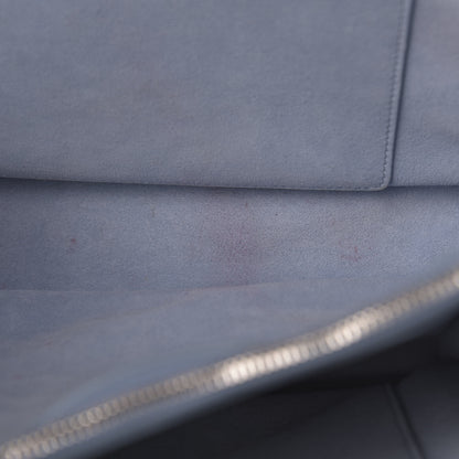 Prada Glace Calf Etiquette Tote Black Astrale 10 of 10