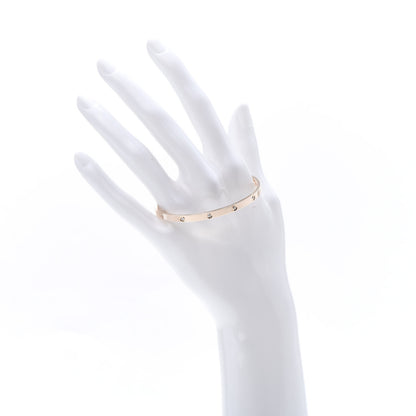 Cartier 18K Pink Gold 10 Diamond Small LOVE Bracelet 17 2 of 6